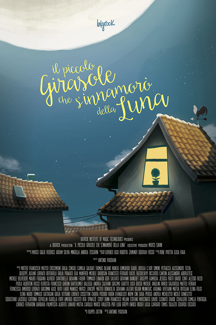 the little sunflower that fell in love with the moon